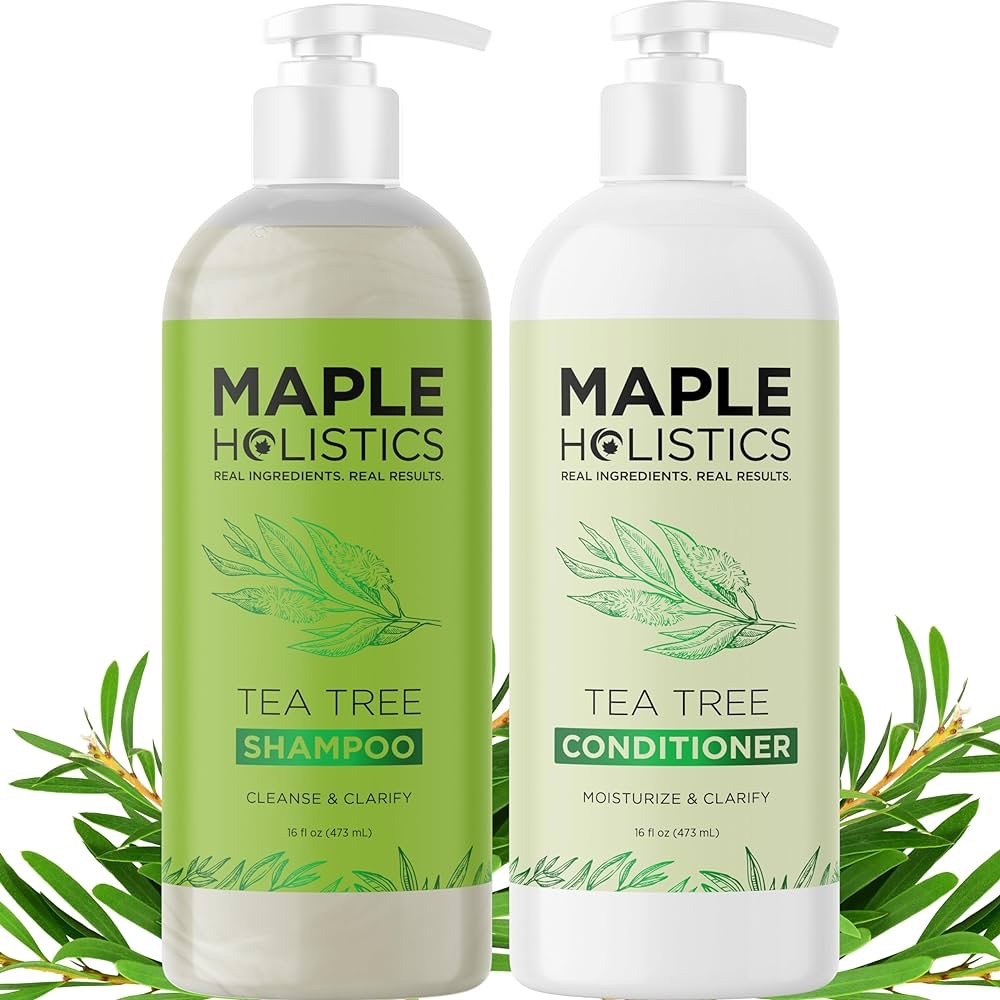 Maple Holistics Nourishing Shampoo and Conditioner Set - Tea Tree Oil